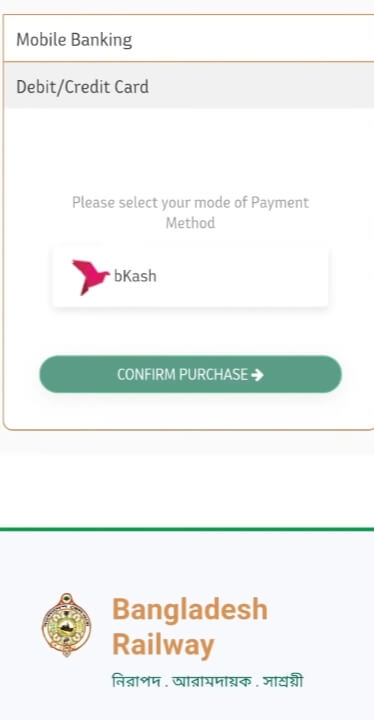 Payment with Bkash
