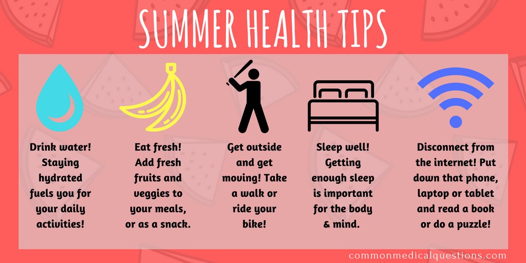 Stay Cool and Healthy: Beat the Heat with These Easy Summer Wellness Tips