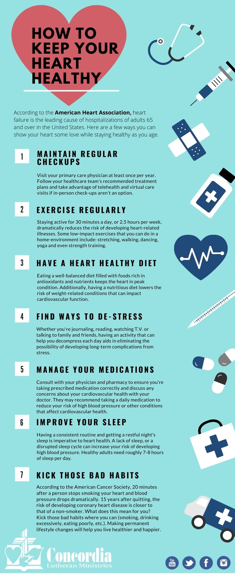 10 Simple and Effective Tips for a Healthy Heart